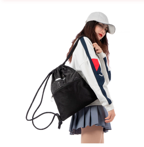 Mochila de Hombro con Cordón - Almacenamiento Versátil - Image 2