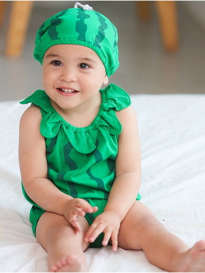 Pelele de Bebé con Estampado de Frutas - Image 3