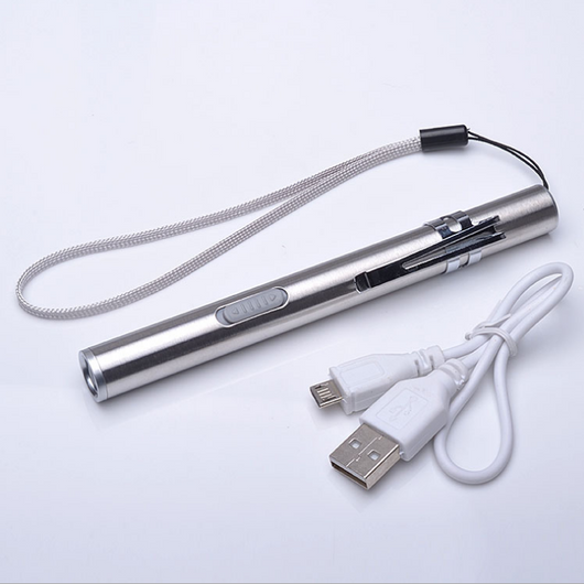 Linterna LED Lunar Recargable USB - Alcance Extendido Portátil