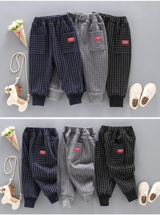 Pantalones a Cuadros Gruesos para Niñas - Tendencia Actual - Image 8