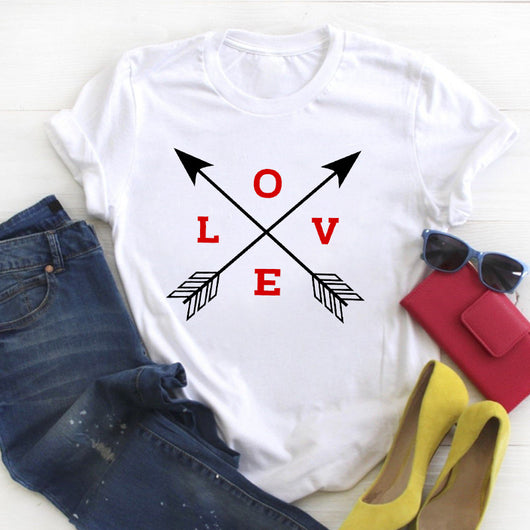 Playeras Personalizadas para Parejas con Letras en Inglés - Image 3