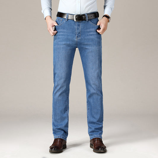 Pantalones Casuales Slim Stretch Estilo Coreano Tallas Grandes Hombre - Image 2