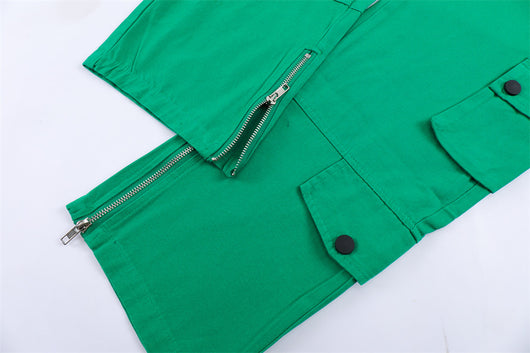 Pantalones Rectos con Abertura Lateral y Dobladillo Suelto - Image 7