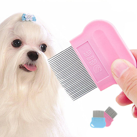 Peine Deslanador Doble para Perros - Elimina Nudos y Pulgas