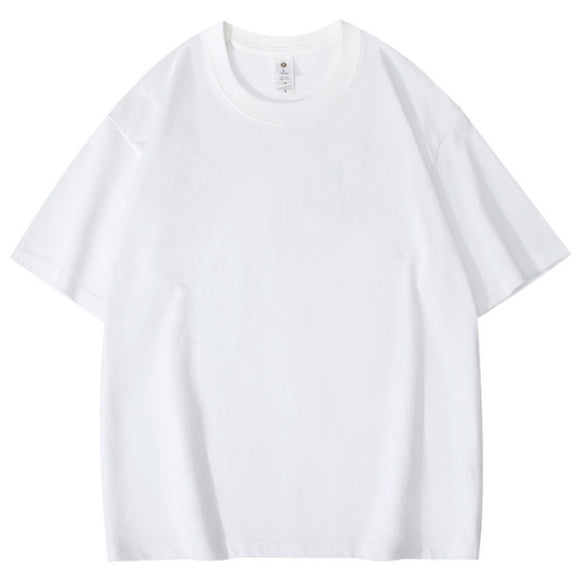 Camiseta de Algodón Puro 280g Manga Corta para Hombre