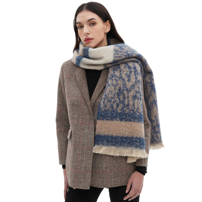 Bufanda Leopardo Unisex de Moda Europea y Americana - Image 3