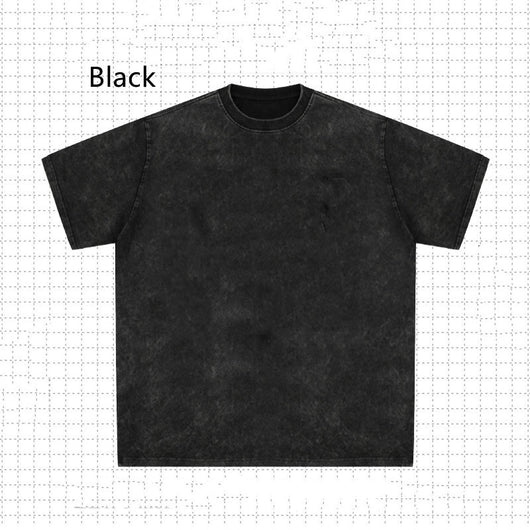 Playera Vintage con Estampado Digital de Lavado Desgastado - Image 8