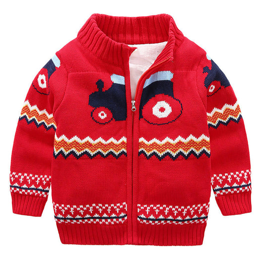 Cardigan Tejido Grueso para Niños - Suéter Cálido y Acogedor - Image 27