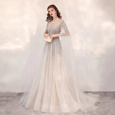 Vestido de Novia Elegante Manga Larga Ajustado - Image 7