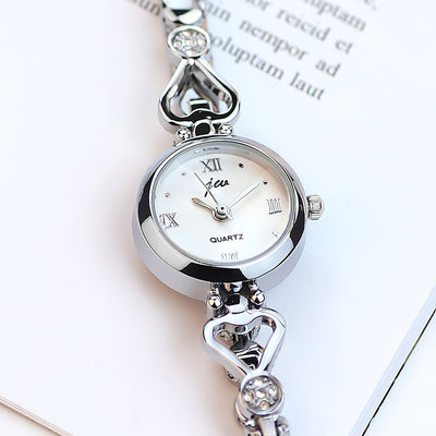 Reloj de Pulsera Estudiante con Correa de Acero Inoxidable para Mujer - Image 3