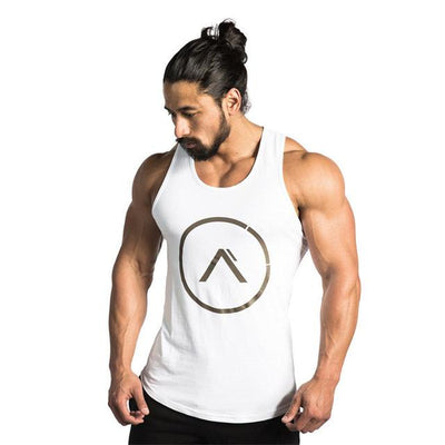 Chaleco de Gimnasio con Diseño Patchwork para Hombre - Image 3