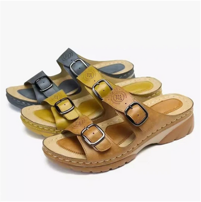 Sandalias Plataforma con Tacón Inclinado y Diseño Casual para Mujer - Image 10