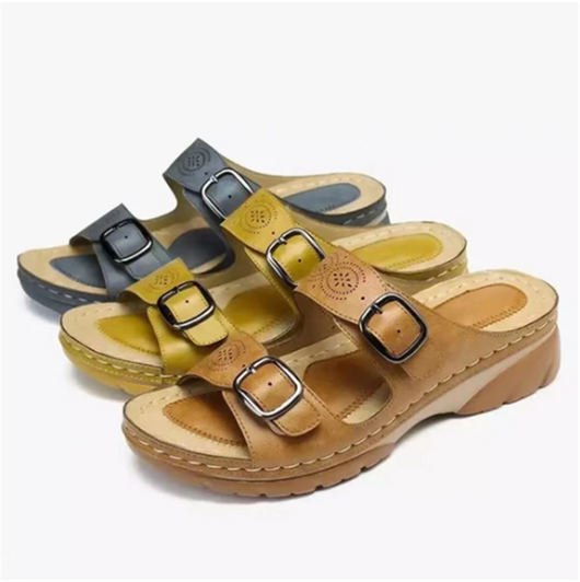 Sandalias Plataforma con Tacón Inclinado y Diseño Casual para Mujer - Image 10