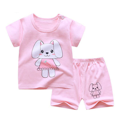 Conjunto Infantil de Algodón con Pantalón Corto para Niño - Image 6