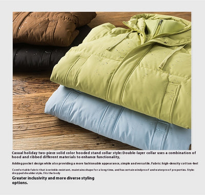 Abrigo Acolchado Reversible Unisex - Chaqueta de Algodón Cálida y Versátil - Image 22