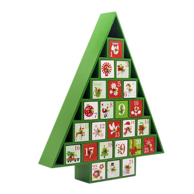 Calendario Navideño de Madera - Decoración Festiva - Image 14
