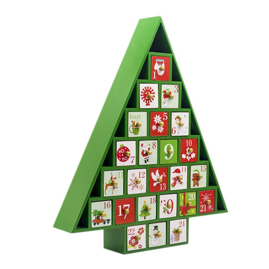 Calendario Navideño de Madera - Decoración Festiva - Image 14