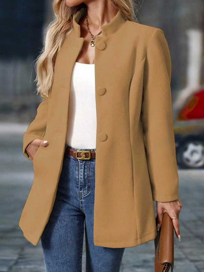 Saco Slim de Tres Botones con Bolsillos - Image 9