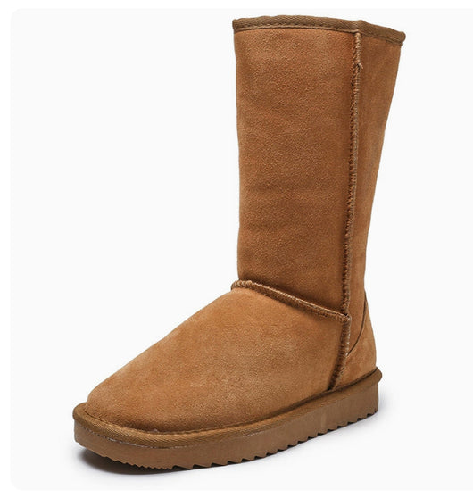 Botas de Nieve Altas para Mujer Estilo Europeo y Americano - Image 8