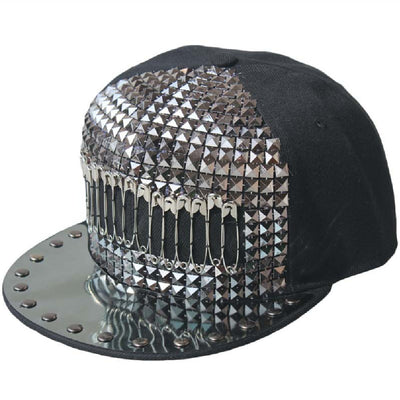 Gorra Plana Cuadrada para Hombre - Estilo Street Dance Urbano