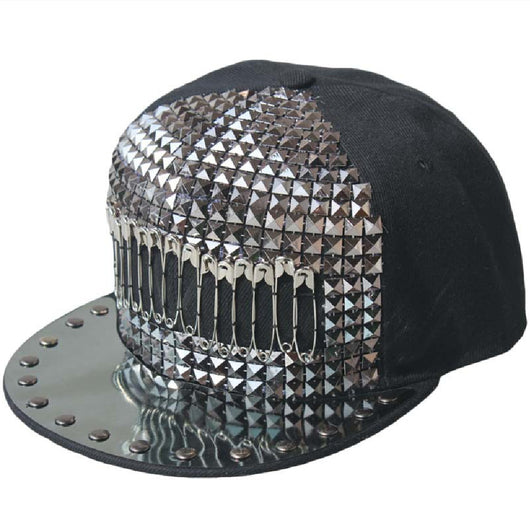 Gorra Plana Cuadrada para Hombre - Estilo Street Dance Urbano