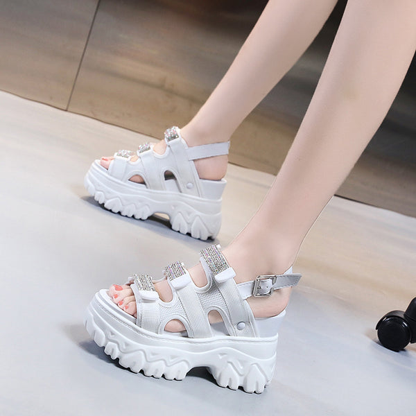 Sandalias Deportivas para Mujer con Hebilla Ajustable - Comodidad Ligera