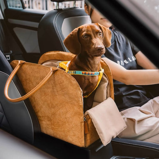Bolsa Transportadora Portátil para Mascotas con Kennel para Auto