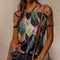 Blusa Talla Grande con Detalles Cutout para Mujer