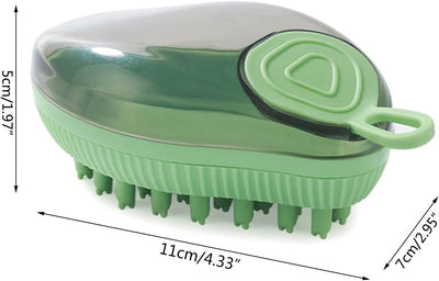 Cepillo de Baño para Perros con Dispensador de Jabón y Masaje - Image 2