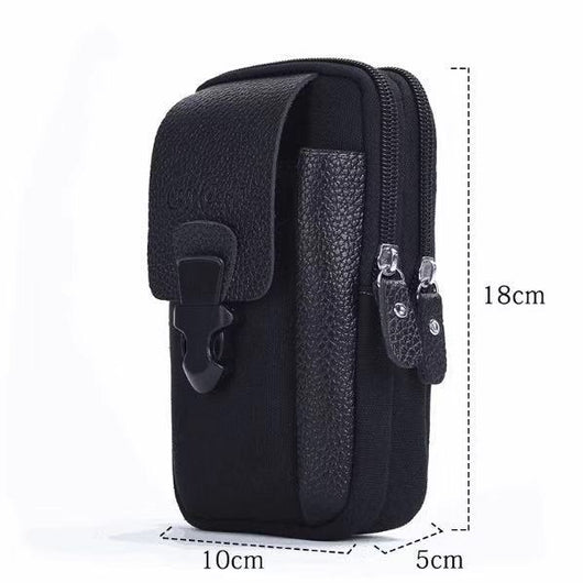 Riñonera Deportiva para Hombre en Lona Resistente con Cinturón - Image 16