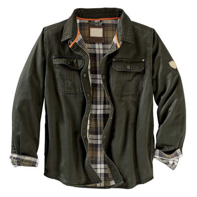 Chaqueta Acolchada con Cuello Mao para Hombre - Image 12