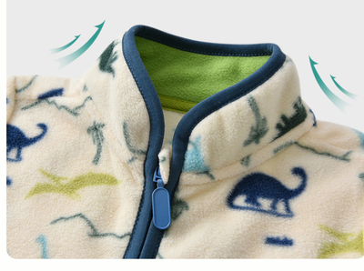 Chaqueta Infantil Estampado Dinosaurio - Ligera y Cómoda - Image 19