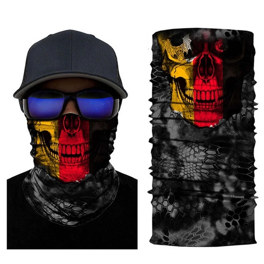 Toalla Mágica con Impresión Digital de Calavera 3D