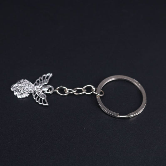Llavero Ángel Vintage - Accesor de Metal Elegante - Image 2