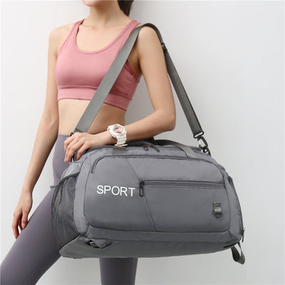 Mochila Deportiva Multifunción con Compartimento para Zapatos - Bolsa de Viaje Impermeable Unisex - Image 5