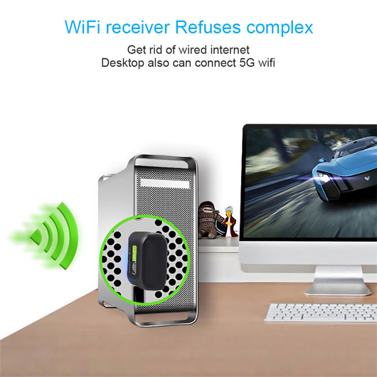 Adaptador WiFi Dual Band 600Mbps de Alto Rendimiento - Image 4