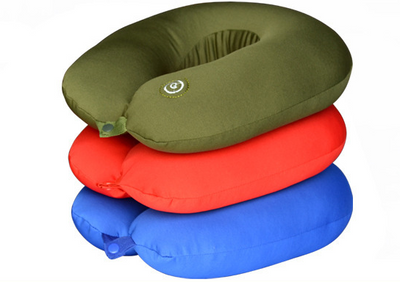 Almohada Masajeadora Cervical en U con Partículas Ecológicas - Image 4