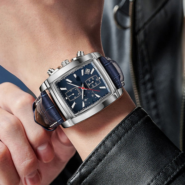 Reloj de Pulsera Needle Belt para Hombre - Cuarzo Elegante
