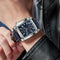 Reloj de Pulsera Needle Belt para Hombre - Cuarzo Elegante
