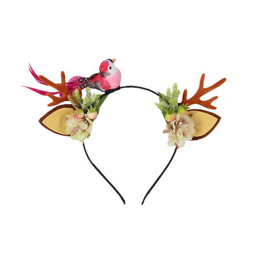 Diadema de Astas Navideñas