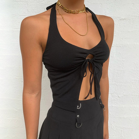 Chaleco Hueco con Tirantes Halter para Mujer - Image 10