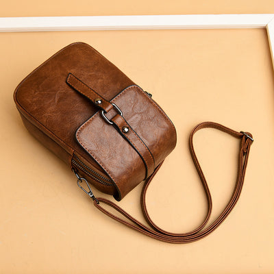 Bolso Bandolera Mini Asimétrico con Compartimento para Teléfono - Image 13