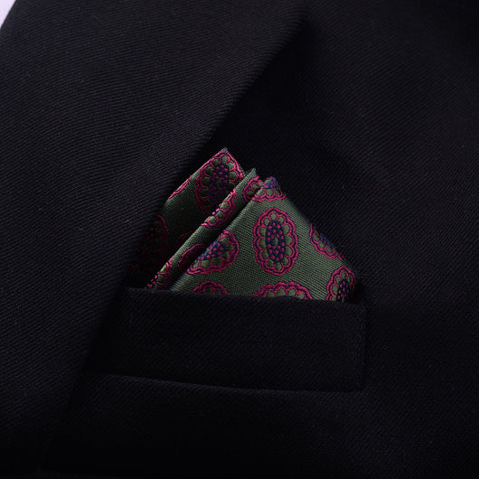 Pañuelo de Bolsillo Estampado para Hombre - Accesorios Formales y Casual Business - Image 21
