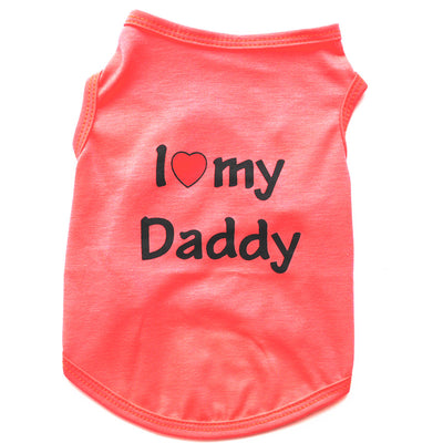 Chaleco para Mascotas Estilo Clásico Mamá Papá - Image 13