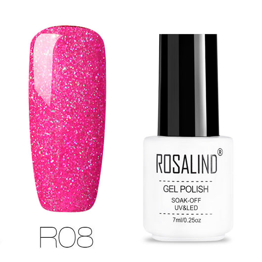 Uñas de Terapia Lumínica Arcoíris con Diseño de Estrellas - 29 Colores - Image 32