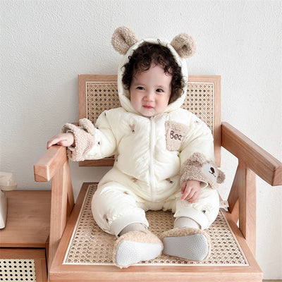 Abrigo Acolchado de Terciopelo para Bebé - Colección Invierno - Image 11