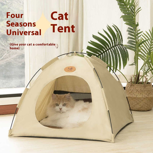 Tienda Desmontable para Gatos - Todas las Estaciones