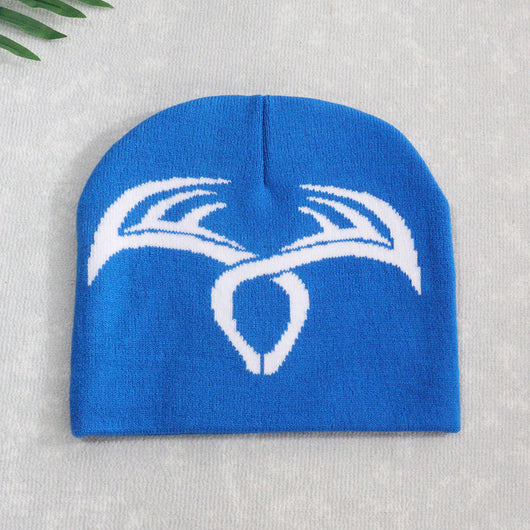 Gorro de Lana con Astas Tejido - Diseño Navideño Trendy - Image 30