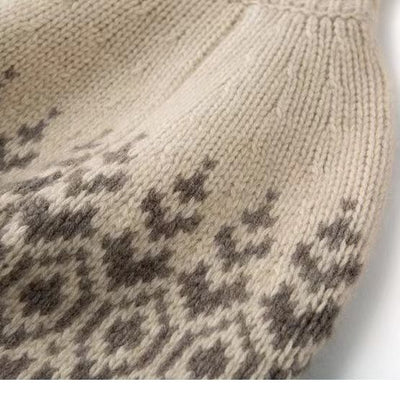 Suéter Cuello Alto Holgado Mujer Invierno - Tejido Grueso y Cálido - Image 3