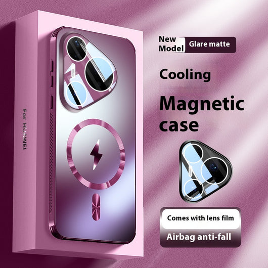 Funda Protectora Magnética con Lentes de Color Sólido para Celular - Image 14
